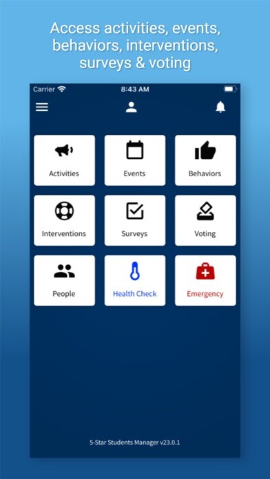 Emulate iPhone app 5-Star Students Manager using MyAndroid Emulate iPhone app 5-Star Students Manager using MyAndroid