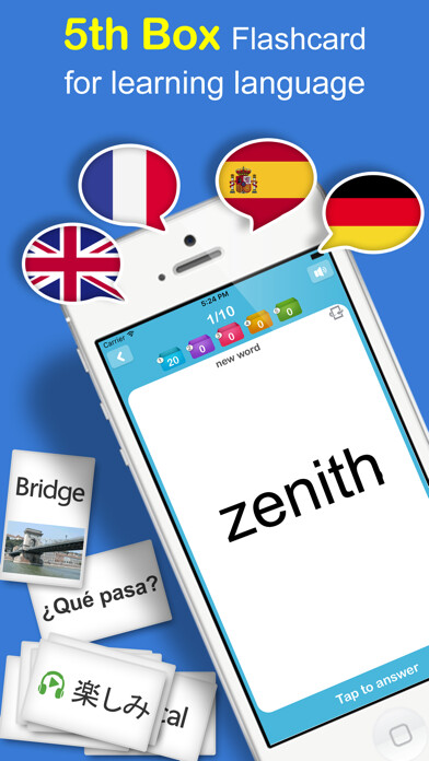 Emulate iPhone app 5th Box - Flashcards using MyAndroid Emulate iPhone app 5th Box - Flashcards using MyAndroid