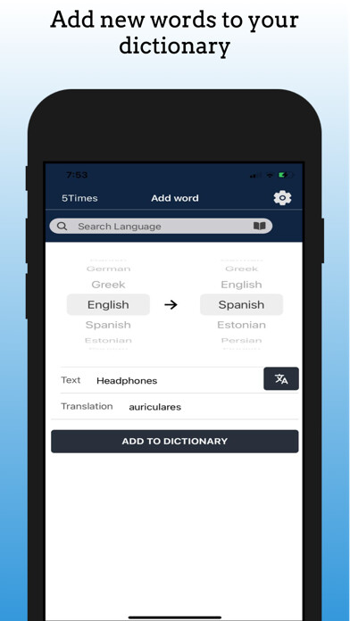 Emulate iPhone app 5xDictionary using MyAndroid Emulate iPhone app 5xDictionary using MyAndroid