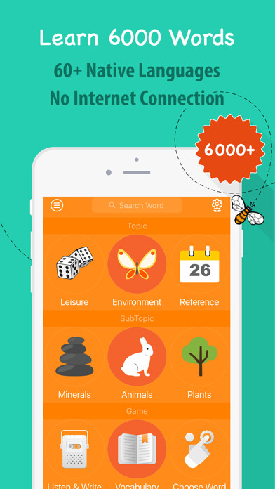 Emulate iPhone app 6000 Words - Learn Swedish Language & Vocabulary using MyAndroid Emulate iPhone app 6000 Words - Learn Swedish Language & Vocabulary using MyAndroid