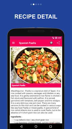 Emulate Android APK 600+ Spanish Recipes