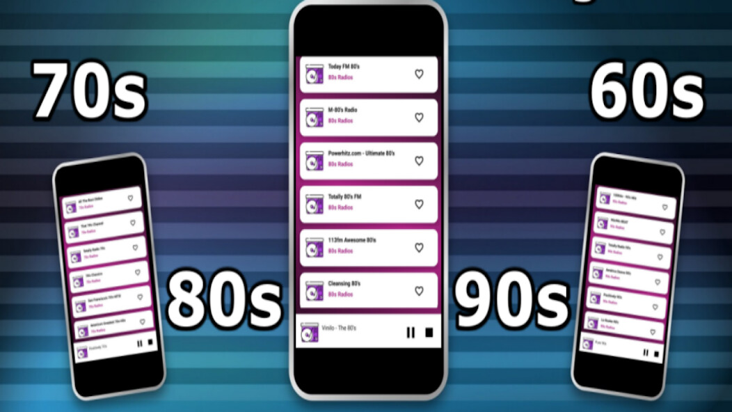 Run android online APK 60s 70s and 80s Music from MyAndroid or emulate 60s 70s and 80s Music using MyAndroid