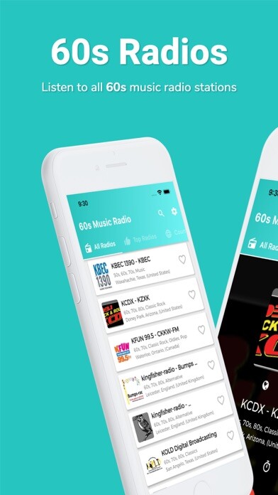 Emulate iPhone app 60s Music - 60s Radio using MyAndroid Emulate iPhone app 60s Music - 60s Radio using MyAndroid