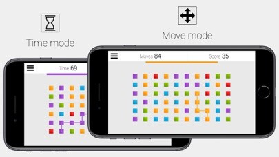 Emulate iPhone app 60 squares - Use your head! using MyAndroid