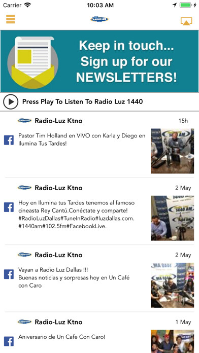 Emulate iPhone app 620 Radio Luz KTNO using MyAndroid Emulate iPhone app 620 Radio Luz KTNO using MyAndroid