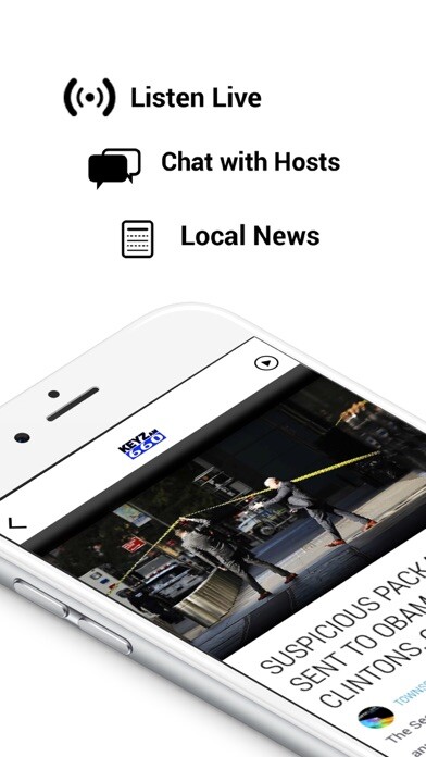 Emulate iPhone app 660 KEYZ News Radio using MyAndroid Emulate iPhone app 660 KEYZ News Radio using MyAndroid