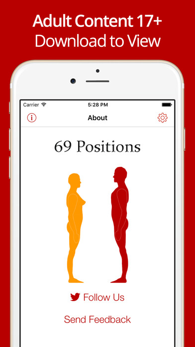 Emulate iPhone app 69 Positions Pro for Kamasutra using MyAndroid