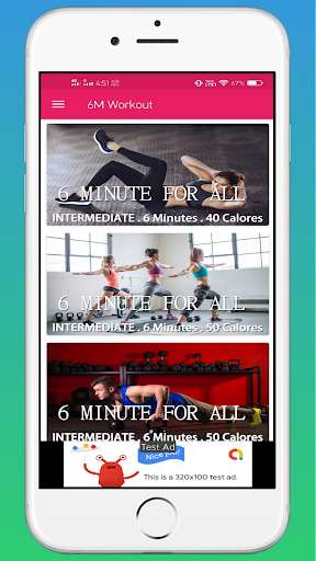 Run android online APK 6 Minute Workout from MyAndroid or emulate 6 Minute Workout using MyAndroid