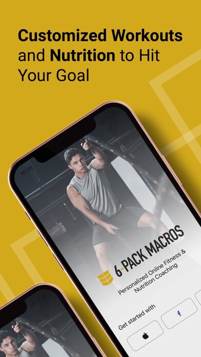 Emulate iPhone app 6-Pack Macros using MyAndroid