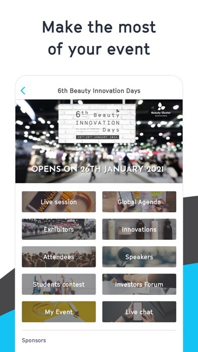 Emulate iPhone app 6th Beauty Innovation Days using MyAndroid Emulate iPhone app 6th Beauty Innovation Days using MyAndroid