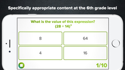 Emulate iPhone app 6th Grade Math Practice using MyAndroid Emulate iPhone app 6th Grade Math Practice using MyAndroid
