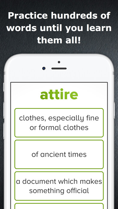 Emulate iPhone app 6th Grade Vocabulary Challenge using MyAndroid Emulate iPhone app 6th Grade Vocabulary Challenge using MyAndroid