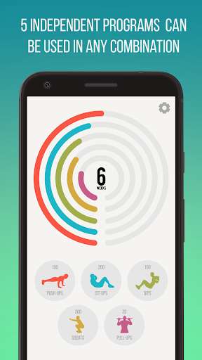 Emulate Android APK 6 Weeks Workouts Challenge Free