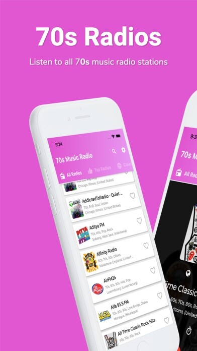 Emulate iPhone app 70s Radio - 70s Music using MyAndroid Emulate iPhone app 70s Radio - 70s Music using MyAndroid