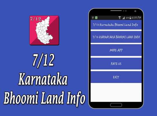 Emulate Android APK 7/12 Karnataka Bhoomi Land
