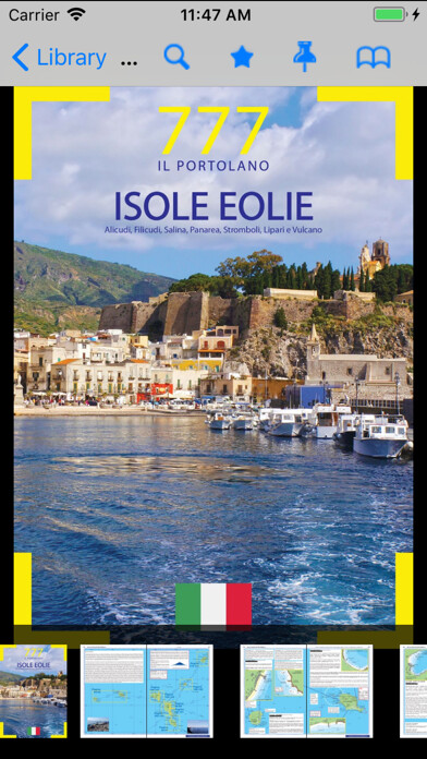 Emulate iPhone app 777 Aeolian Islands using MyAndroid