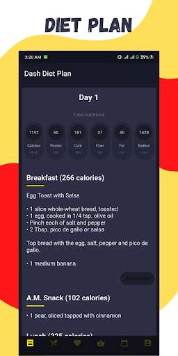 Run android online APK 7 Day Dash Diet Meal Plan & Dash Diet Recipes Free from MyAndroid or emulate 7 Day Dash Diet Meal Plan & Dash Diet Recipes Free using MyAndroid
