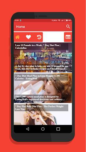 Run android online APK 7 day diet plan for weight loss - Recipes & Tips from MyAndroid or emulate 7 day diet plan for weight loss - Recipes & Tips using MyAndroid