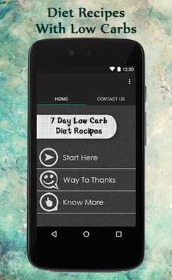 Emulate Android APK 7 Day Low Carb Diet Recipes