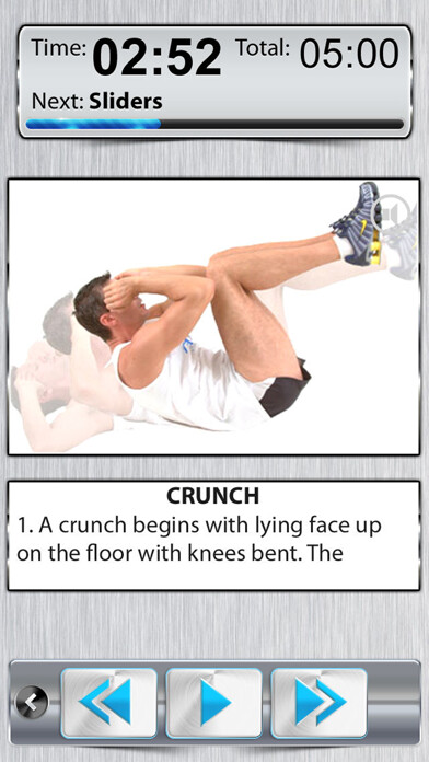 Emulate iPhone app 7 Minute Ab Workout Daily Sit Up Exercise using MyAndroid Emulate iPhone app 7 Minute Ab Workout Daily Sit Up Exercise using MyAndroid
