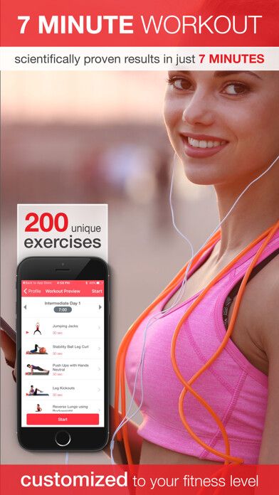 Emulate iPhone app 7 Minute Workout - Beginner to Advanced High Intensity Interval Training (HIIT) using MyAndroid Emulate iPhone app 7 Minute Workout - Beginner to Advanced High Intensity Interval Training (HIIT) using MyAndroid