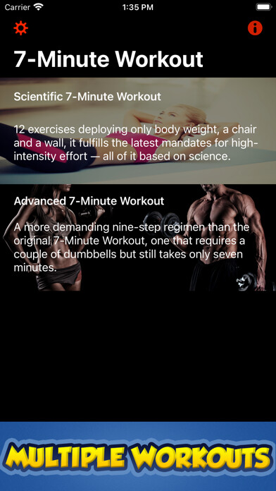 Emulate iPhone app 7-Minute Workout Guide using MyAndroid Emulate iPhone app 7-Minute Workout Guide using MyAndroid