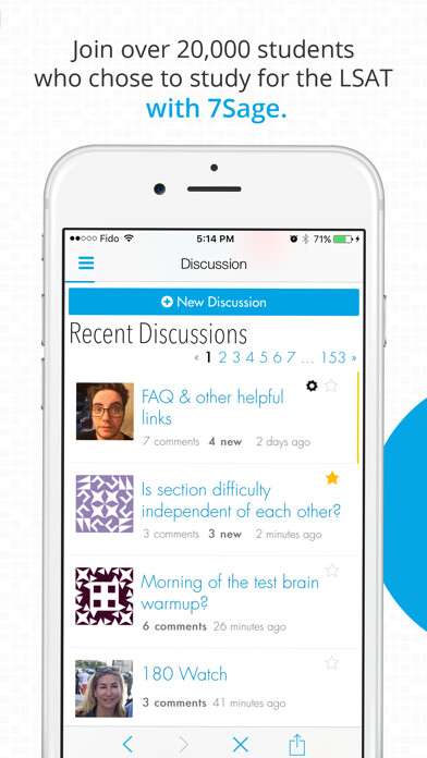 Emulate iPhone app 7Sage LSAT Prep using MyAndroid