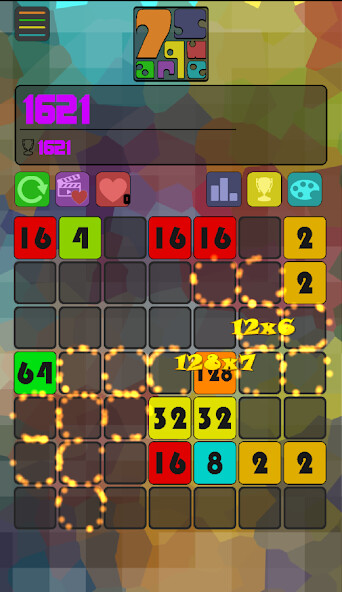 Run android online APK 7 Square - Number Merge Puzzle from MyAndroid or emulate 7 Square - Number Merge Puzzle using MyAndroid