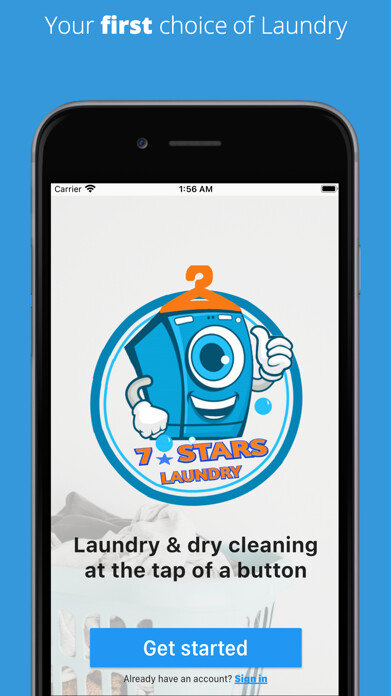 Emulate iPhone app 7 Stars Laundry using MyAndroid Emulate iPhone app 7 Stars Laundry using MyAndroid