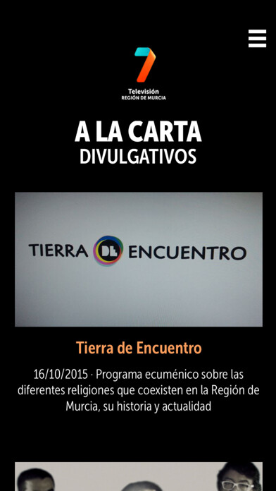 Emulate iPhone app 7TV PLAYER Región de Murcia using MyAndroid Emulate iPhone app 7TV PLAYER Región de Murcia using MyAndroid