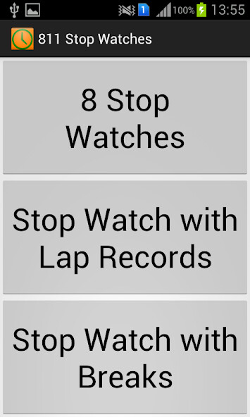 Run android online APK 811 Stop Watches from MyAndroid or emulate 811 Stop Watches using MyAndroid