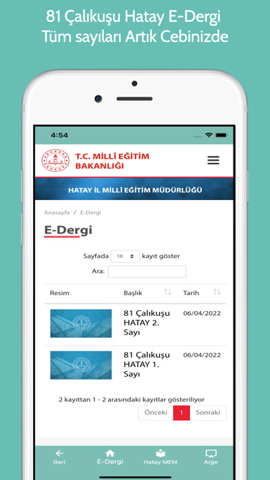 Emulate iPhone app 81 Çalıkuşu Hatay E-Dergi using MyAndroid Emulate iPhone app 81 Çalıkuşu Hatay E-Dergi using MyAndroid
