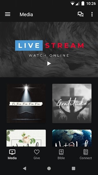 Emulate iPhone app 828 Church using MyAndroid Emulate iPhone app 828 Church using MyAndroid