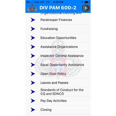 Emulate Android APK 82nd ABN DIV Pam 600-2 Emulate Android APK 82nd ABN DIV Pam 600-2