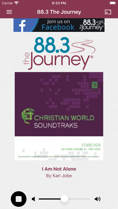 Emulate iPhone app 88.3 The Journey using MyAndroid Emulate iPhone app 88.3 The Journey using MyAndroid