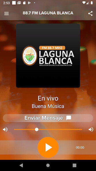 Run android online APK 88.7 FM Laguna Blanca from MyAndroid or emulate 88.7 FM Laguna Blanca using MyAndroid