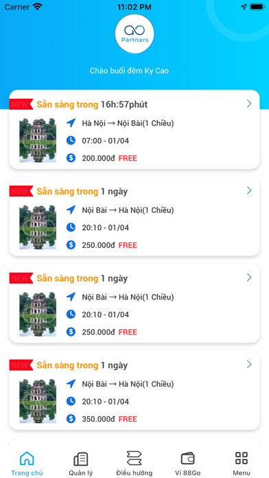 Emulate iPhone app 88GO Partners- Tài xế, đối tác using MyAndroid Emulate iPhone app 88GO Partners- Tài xế, đối tác using MyAndroid