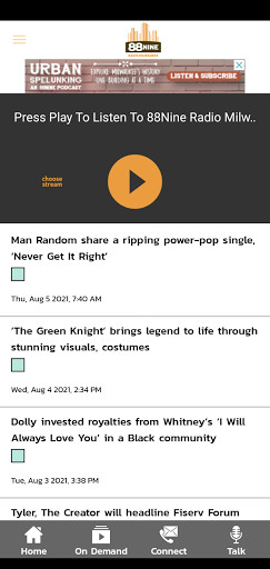 Run android online APK 88Nine Radio Milwaukee from MyAndroid or emulate 88Nine Radio Milwaukee using MyAndroid