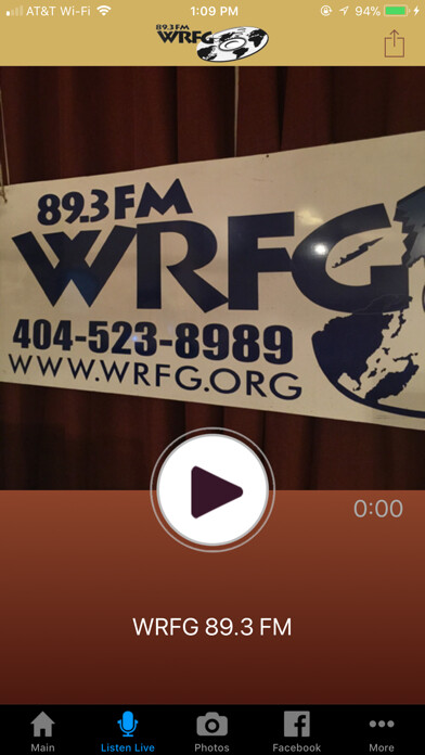 Emulate iPhone app 89.3 FM WRFG Atlanta using MyAndroid Emulate iPhone app 89.3 FM WRFG Atlanta using MyAndroid