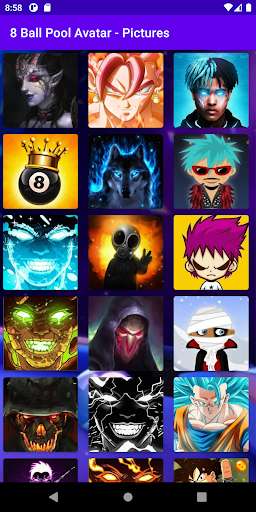Run android online APK 8 Ball Pool Avatar - Pictures from MyAndroid or emulate 8 Ball Pool Avatar - Pictures using MyAndroid