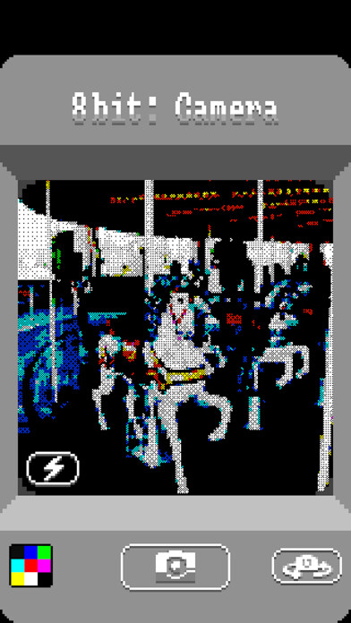 Emulate iPhone app 8bit: Camera using MyAndroid