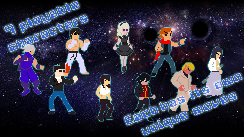 Emulate iPhone app 8 Bit Fighters using MyAndroid