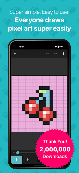 Run android online APK 8bit Painter from MyAndroid or emulate 8bit Painter using MyAndroid