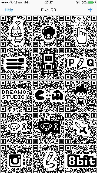 Emulate iPhone app 8BitQR using MyAndroid Emulate iPhone app 8BitQR using MyAndroid