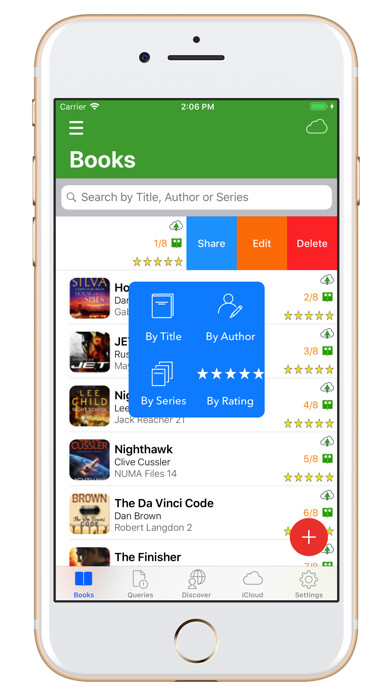Emulate iPhone app 8Books using MyAndroid