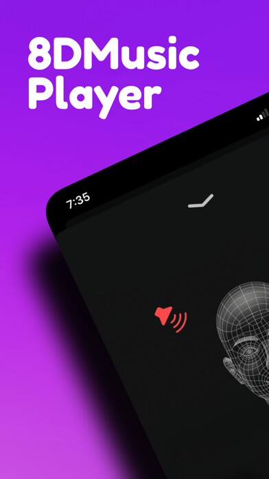 Emulate iPhone app 8D Music Player - 8Dimension using MyAndroid
