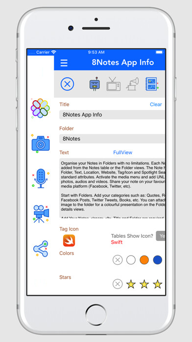 Emulate iPhone app 8Notes using MyAndroid Emulate iPhone app 8Notes using MyAndroid