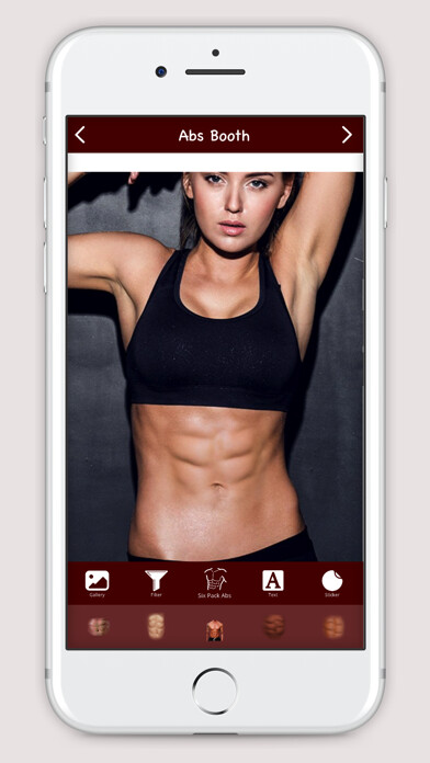 Emulate iPhone app 8 Pack Abs Editor - Abs Booth using MyAndroid Emulate iPhone app 8 Pack Abs Editor - Abs Booth using MyAndroid