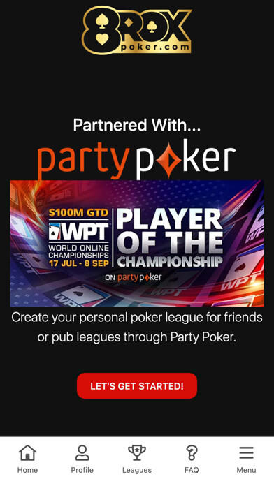 Emulate iPhone app 8Rox Poker using MyAndroid