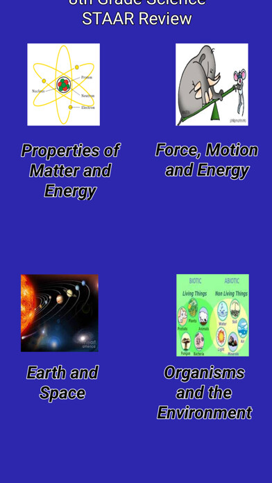 Emulate iPhone app 8th grade Science STAAR Review using MyAndroid Emulate iPhone app 8th grade Science STAAR Review using MyAndroid